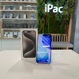 Apple iPhone 15 Pro 128 Gb Natural Titanium (Серый) б/у