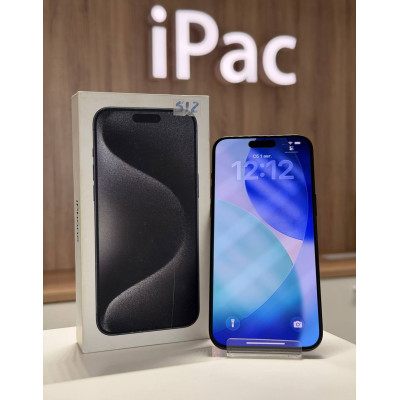 Apple iPhone 15 Pro Max 512 Gb Black Titanium (Черный) б/у Apple iPhone 15 Pro Max 512 Gb Black Titanium (Черный) б/у