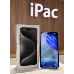 Apple iPhone 15 Pro 256Gb Black Titanium (Чёрный титан) Nano-sim + eSim б/у