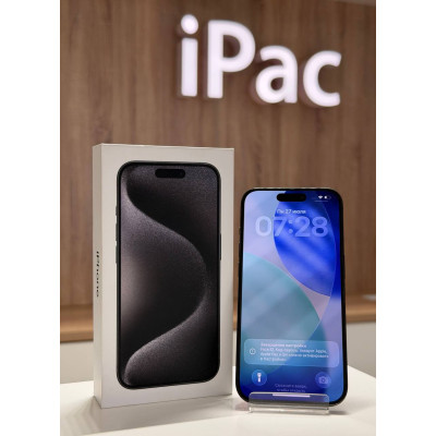 Apple iPhone 15 Pro 256Gb Black Titanium (Чёрный титан) Nano-sim + eSim б/у Apple iPhone 15 Pro 256Gb Black Titanium (Чёрный титан) Nano-sim + eSim б/у