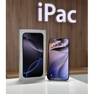 Apple iPhone 16 Pro Max 256Gb Black Titanium (Чёрный титан) Nano-sim + eSim б/у