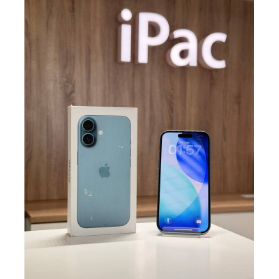 Apple iPhone 16 256Gb Teal (Бирюзовый) Nano-sim + eSim б/у Apple iPhone 16 256Gb Teal (Бирюзовый) Nano-sim + eSim б/у
