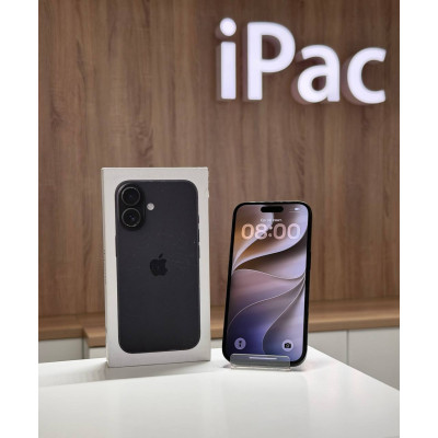  Apple iPhone 16 128Gb Black (Чёрный) Nano-sim + eSim б/у