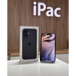  Apple iPhone 16 128Gb Black (Чёрный) Nano-sim + eSim б/у
