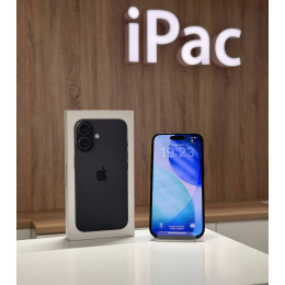  Apple iPhone 16 128Gb Black (Чёрный) Nano-sim + eSim б/у