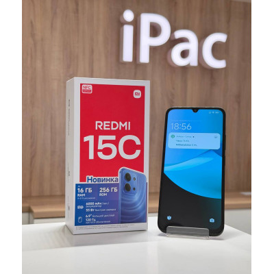 Xiaomi Redmi 15C 8/256GB Black Nano-sim + Nano-sim б/у