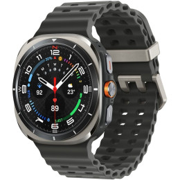 Galaxy Watch Ultra 2025 LTE 47mm Silver (черный ремешок) SM-L705